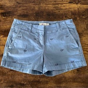 Vineyard Vines Size 2 Women’s Shorts Embroidered Blue Whale